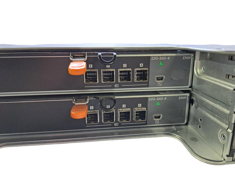 Dell PowerVault MD1400 Array | 12x 3.5" Bays, 2x 12G-SAS-4 Modules, 2x PSU's