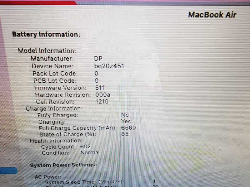 Apple Macbook Air 2017 13" 2-Core i5-5350U @ 1.8GHz 8GB DDR3 120GB SSD (