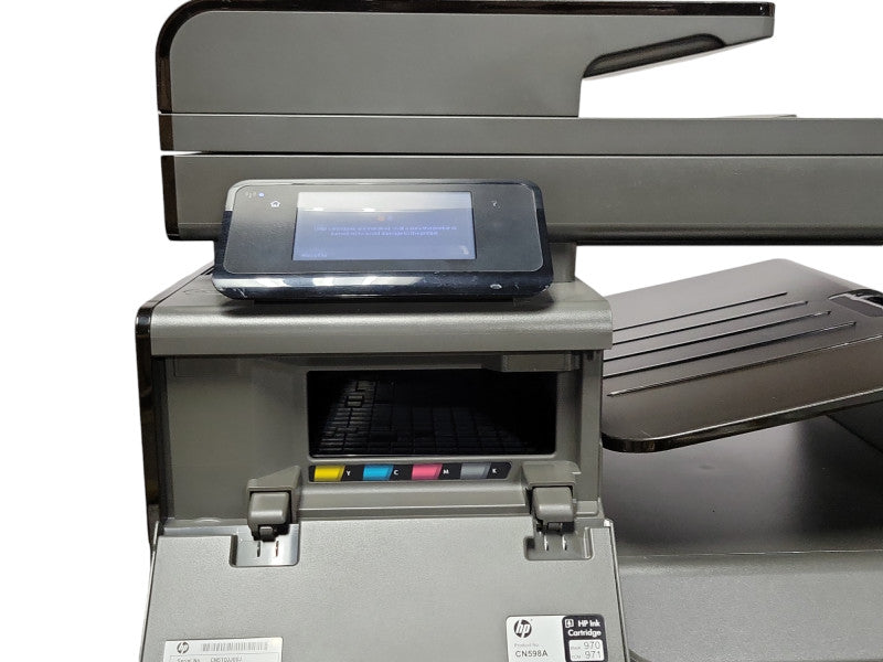 HP Officejet Pro X576dw MFP All-In-One Inkjet Printer, No Ink, READ _