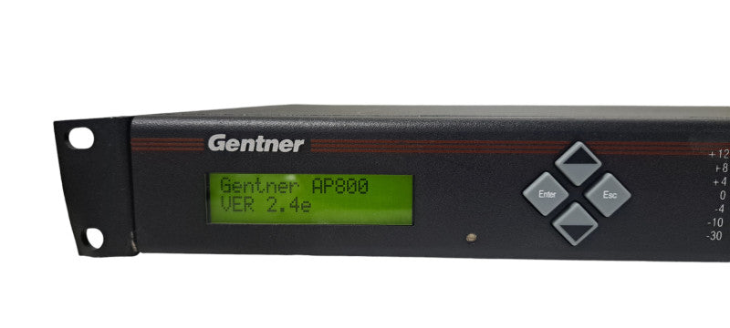 GENTNER AP800 AUDIO CONFERENCING SYSTEM 910-150-101 8-Ch AEC Mic Mixer ClearO