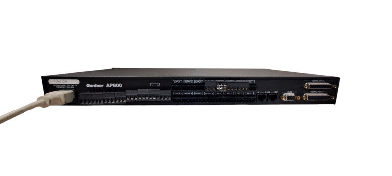 GENTNER AP800 AUDIO CONFERENCING SYSTEM 910-150-101 8-Ch AEC Mic Mixer ClearO