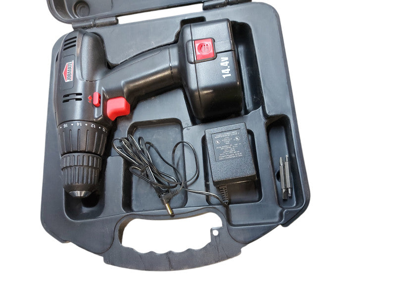 Jobmate 14.4V NiCad Cordless Drill/Driver w/ Case | READ DESC