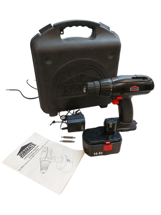 Jobmate 14.4V NiCad Cordless Drill/Driver w/ Case | READ DESC