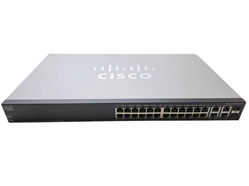 Cisco SG300-28P | 28-Port Gigabit PoE Managed Network Switch | 2x SFP