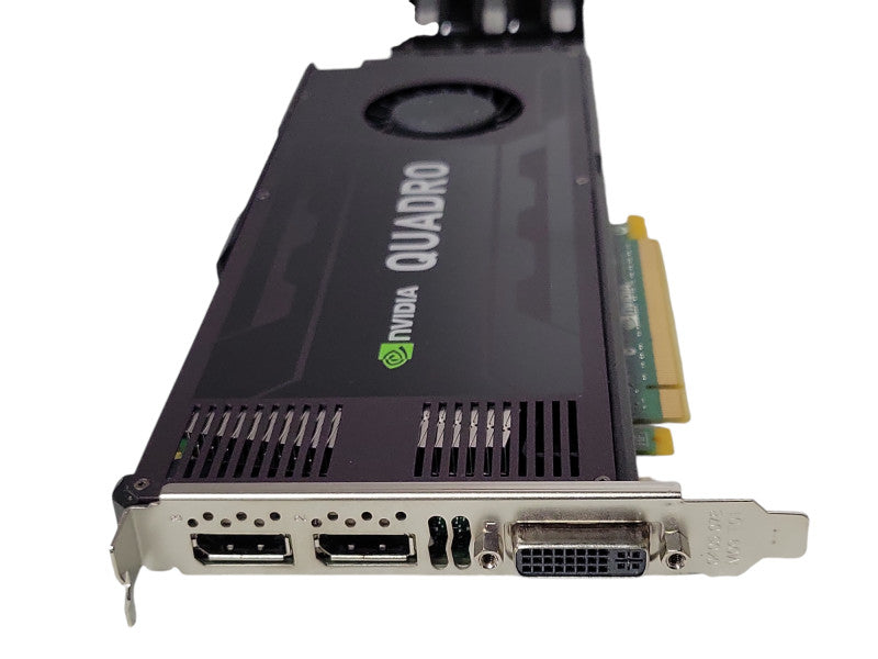 Nvidia Quadro K4000 3GB GDDR5 PCIe Graphics Card, 2x Display and 1x DVI ports _