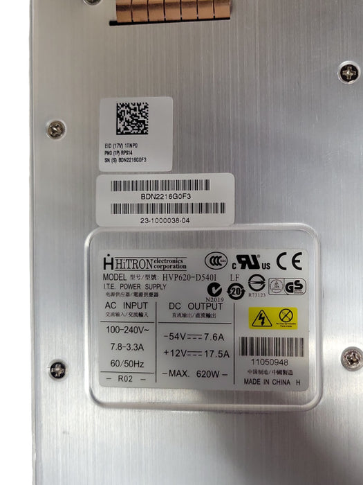 Brocade/Hitron HVP620-D540I Switch Power supply for FCX648S-HPOE switch Q_