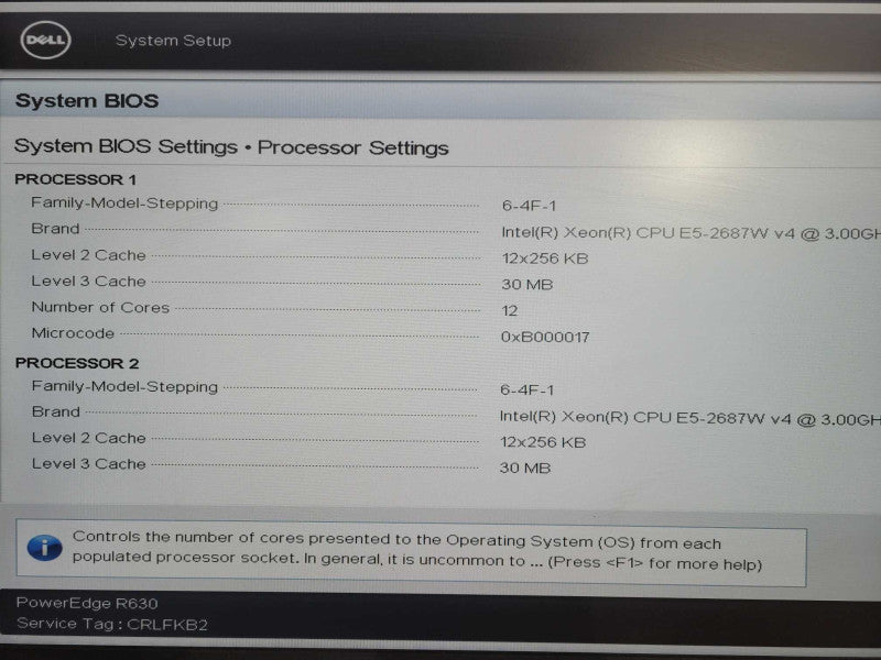 Dell PowerEdge R630 | 2x Xeon E5-2687w v4 | 32GB DDR4 | H730 Mini 2.5" !