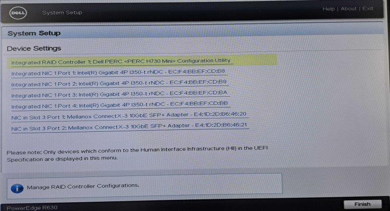 Dell R630 1U 8x 2.5"| 2x Xeon E5-2643 v3 @3.40GHz 6C, 32GB DDR4, H730 Mini