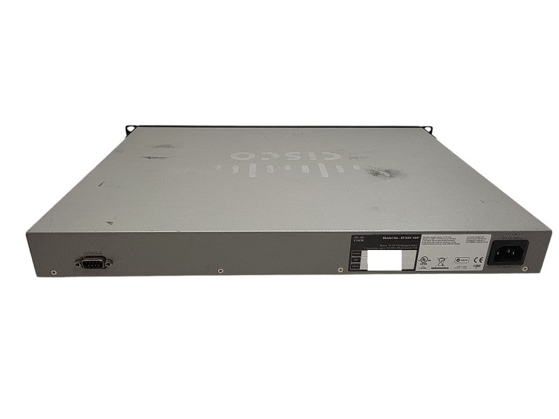 Cisco SF300-48P 48-Port 10/100 PoE Ethernet 2x SFP Smart Managed Network Swit $