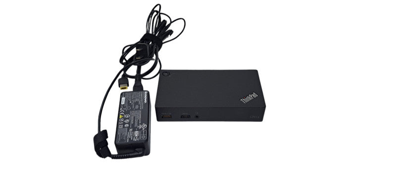 Lenovo ThinkPad DK1523 DisplayLink USB 3.0 Ultra Docking Station with AC Adap