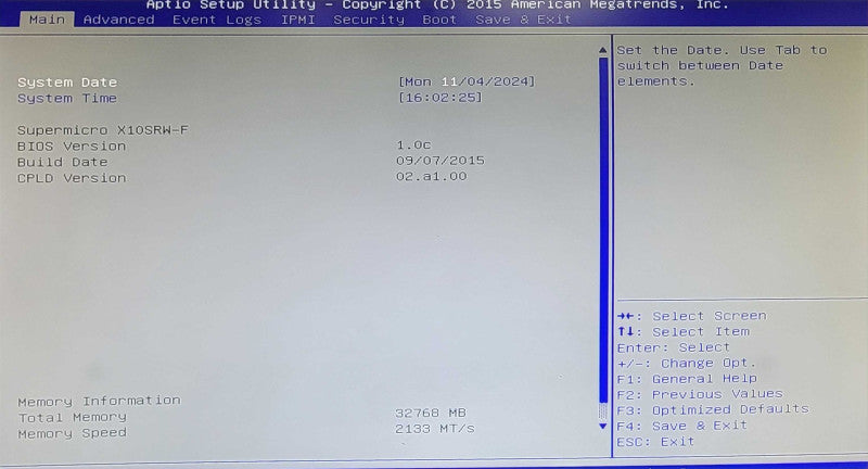 SuperMicro X10SRW-F, Xeon E5-1620v3 3.5GHz 32GB RAM, 2x PSU, 4x 3.5" HDD Tray _