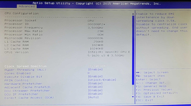 SuperMicro X10SRW-F, Xeon E5-1620v3 3.5GHz 32GB RAM, 2x PSU, 4x 3.5" HDD Tray _