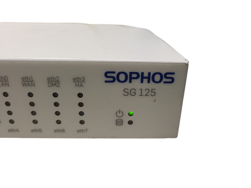 Sophos SG125 rev.2 Firewall 8-Port Router Appliance READ $