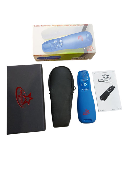 Red Star Tec Wireless Powerpoint Keynote Remote Clicker for Mac and Windows
