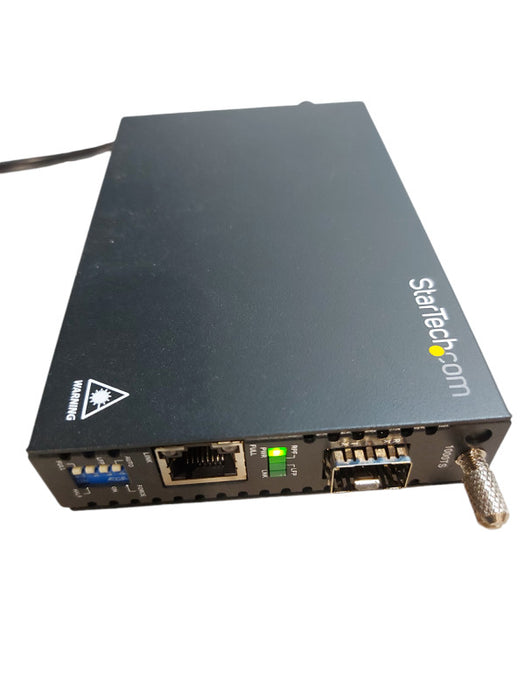 StarTech Gigabit Ethernet To Single Mode LC Fiber Media Converter