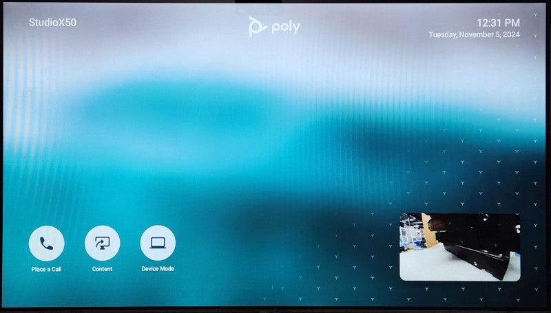 Polycom Poly Studio X50 Video Conferencing System Video Bar Only, No PSU