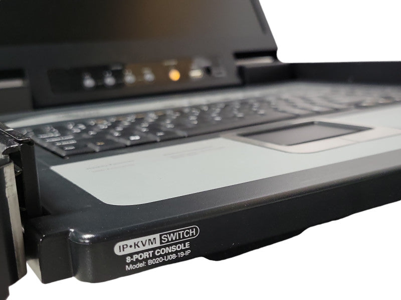 Tripp Lite B020-U08-19-IP NetDirector 19" Console 8-Port KVM Switch 1U Rackmo Q_
