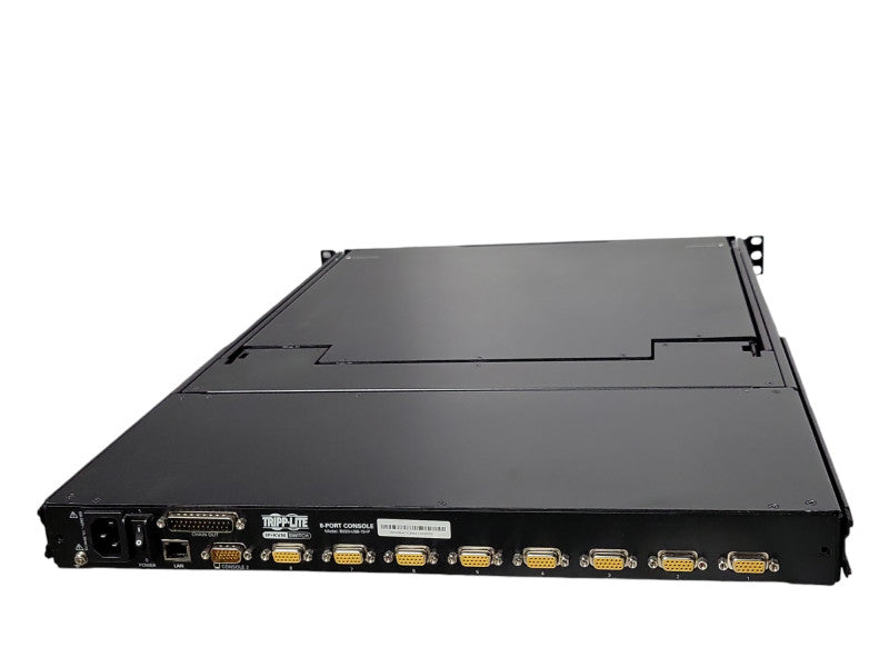Tripp Lite B020-U08-19-IP NetDirector 19" Console 8-Port KVM Switch 1U Rackmo Q_