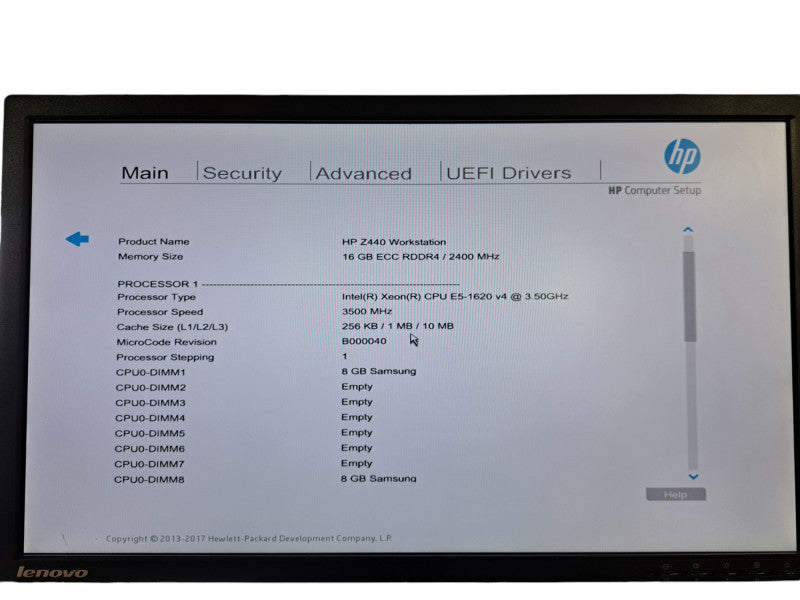 HP Z440 Workstation | Xeon E5-1620 v4 3.50GHz, 16GB DDR4, 3TB HDD, K2200 GPU