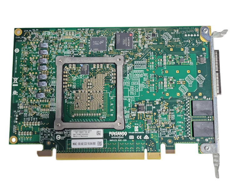 NetApp AFF A400 Series Pensando Naples DSC-100 40/100Gbps 2x QSFP 2x RJ-45 Q_