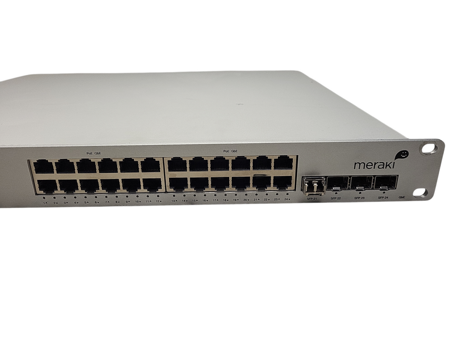 Cisco Meraki MS22P 24 Port Gigabit Ethernet Switch Unclaimed $