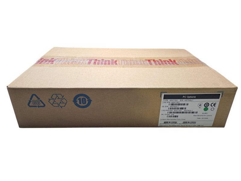 New Open Box Lenovo ThinkPad Mini Dock Series 3 Type 4337-15U Docking Station