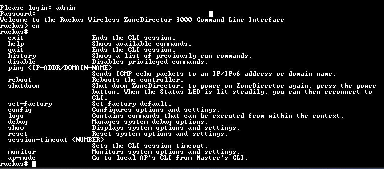 Ruckus ZoneDirector 3000 Gigabit Wireless LAN Controller