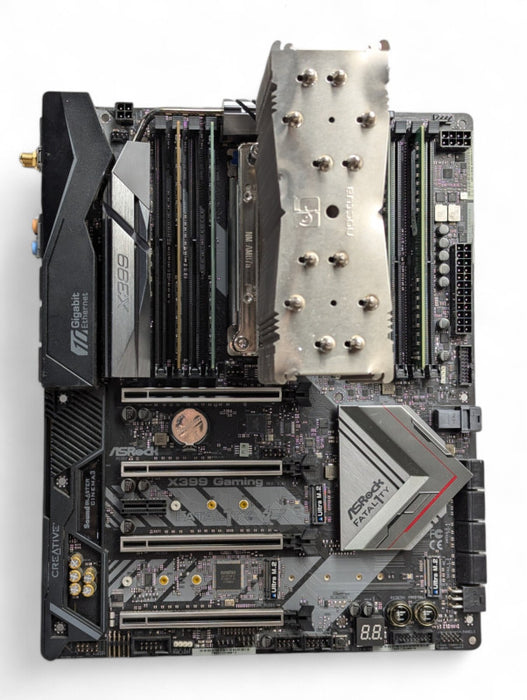 ASRock Fatal1ty X399 Professional Gaming with AMD Threadripper 1950X 64GB RAM -