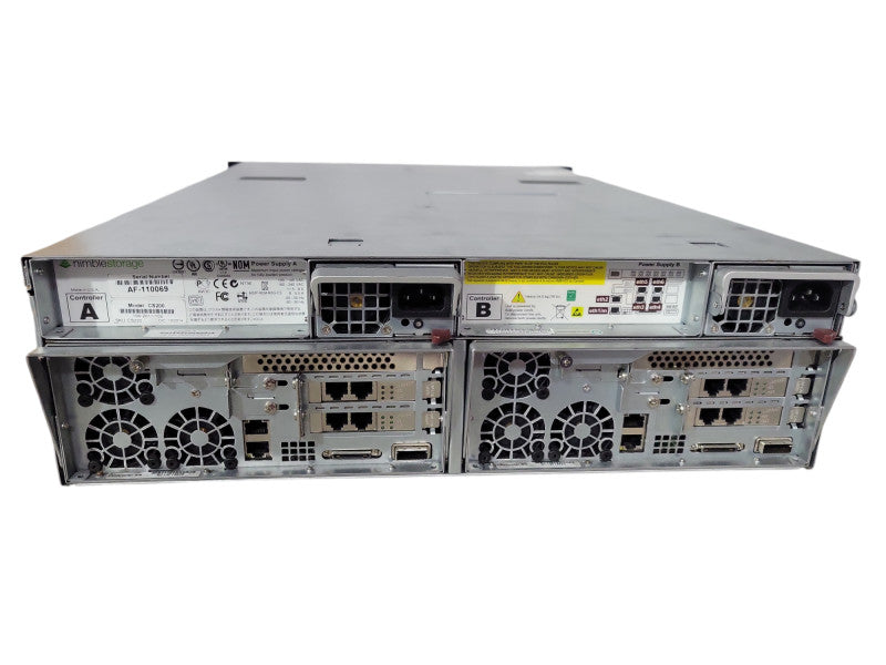 Nimble Storage CS200,400,ES1 3U Array, 2x SAS Controllers CS200 16x 3.5" Bays !