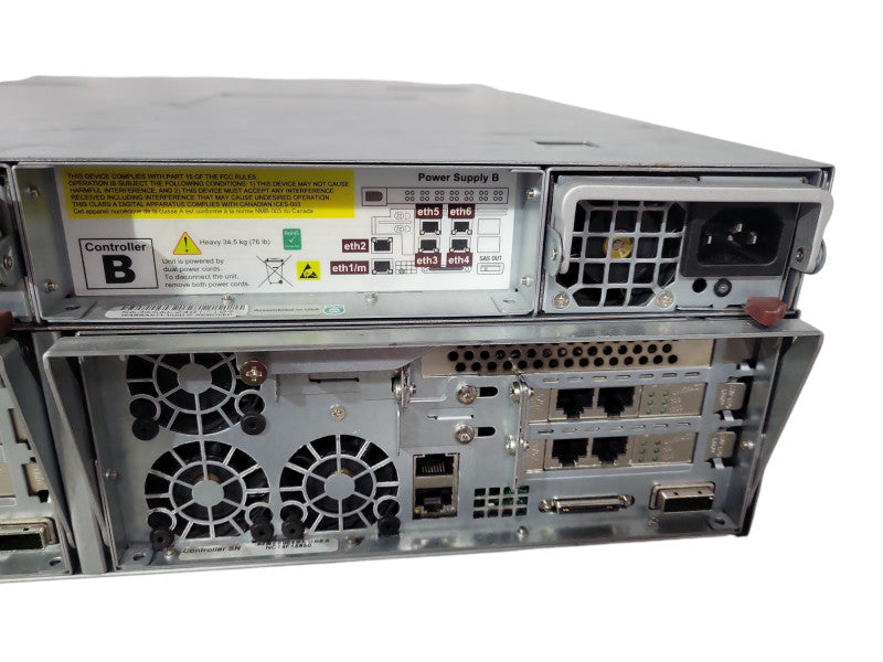 Nimble Storage CS200,400,ES1 3U Array, 2x SAS Controllers CS200 16x 3.5" Bays !