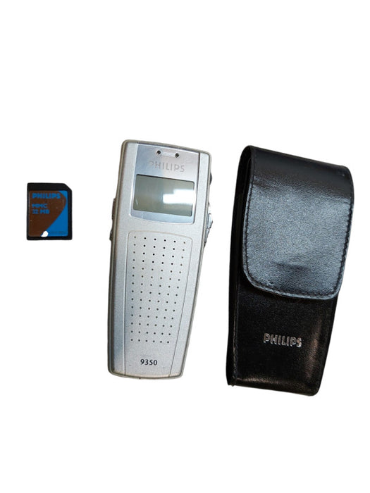 Philips Pocket Memo 9350 Digital Voice Dictation Recorder