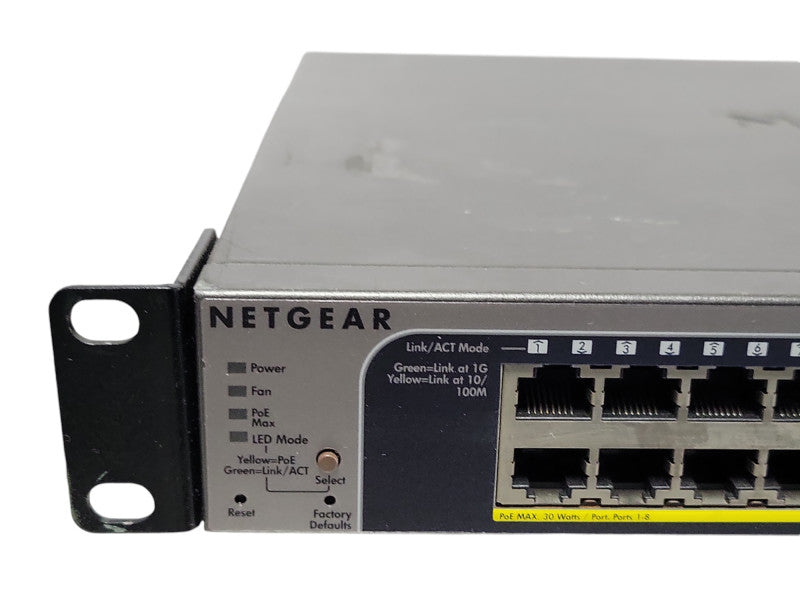 NetGear ProSafe 48-Port Gigabit Smart Switch with PoE and 4 SFP Ports GS752TP _