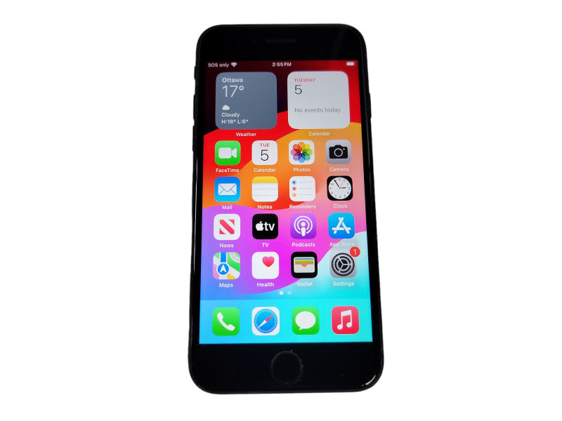Apple iPhone SE - 128GB - Dark gray (