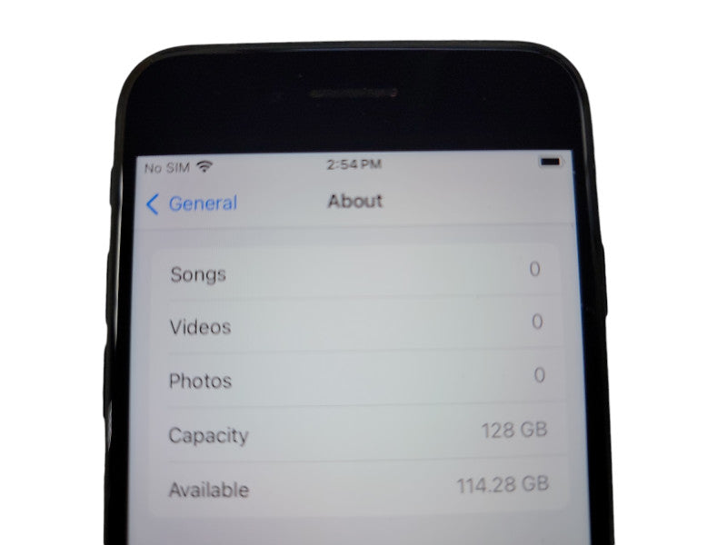 Apple iPhone SE - 128GB - Dark gray (