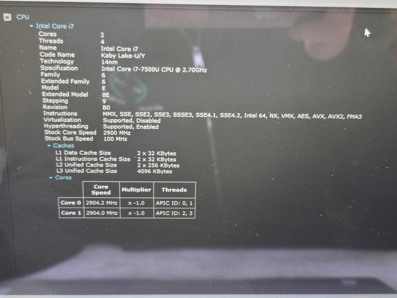 Dell Inspiron 13 7378| i7-7500U| 16GB DDR4| 256GB SSD **rEAD* ÃŽÂ² BudLap