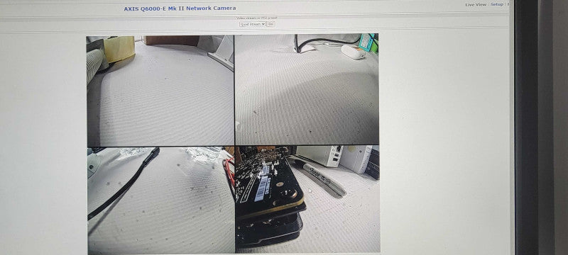 AXIS Q6000-E MKII Network Surveillance 360/Quad Camera  _