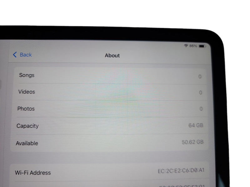 Apple iPad Pro 12.9 3rd Gen - 64GB - Space Gray (