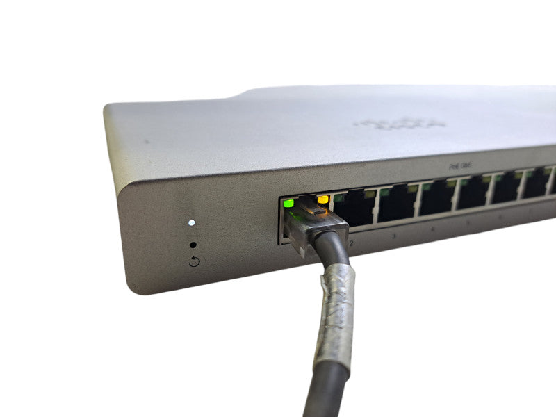 Cisco Meraki MS120-8LP | 8-Port Gigabit PoE+ Managed Switch | UNCLAIMED