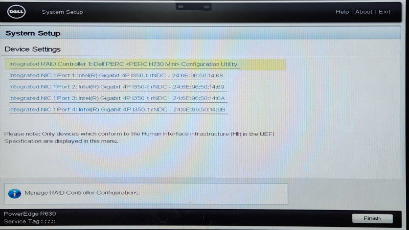 Dell PE R630 1U 8x2.5", 2x Xeon E5-2687W v4 3.00GHz, 32GB DDR4, 6x 900GB SAS