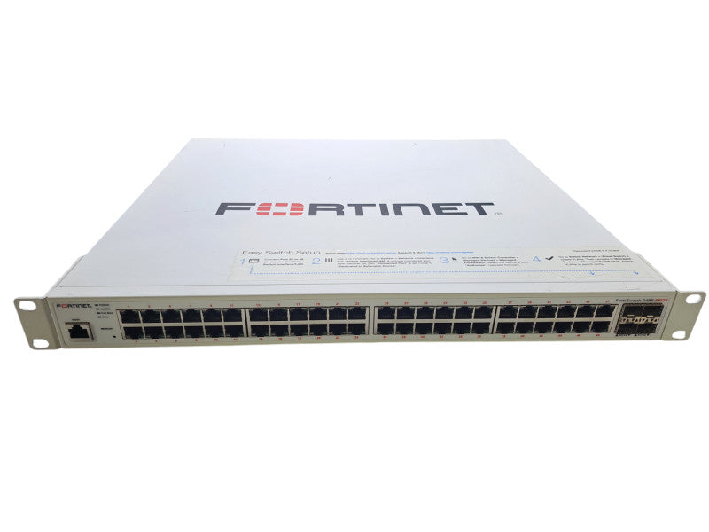 Fortinet FortiSwitch 248E-FPOE | 48-Port Managed L2 Gigabit PoE+ Switch