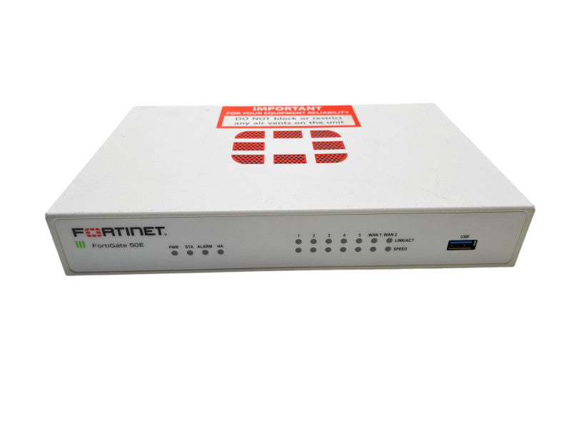 Fortinet Fortigate-50E FG-50E | Network Security Firewall | Factory Reset