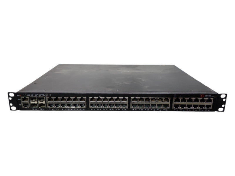 Brocade ICX 6430-48P ICX6430-48P 48x 1GbE RJ45 PoE + 4x 1GbE SFP Port Switch