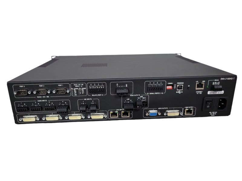 AMX Enova DVX-2100HD-T All-In-One Presentation Switcher Multi Format Audio Video !