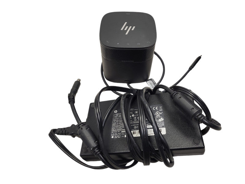 HP HSN-IX01 Thunderbolt 120W G2 USB-C Docking Station w/HSN-IA01 Audio Module $