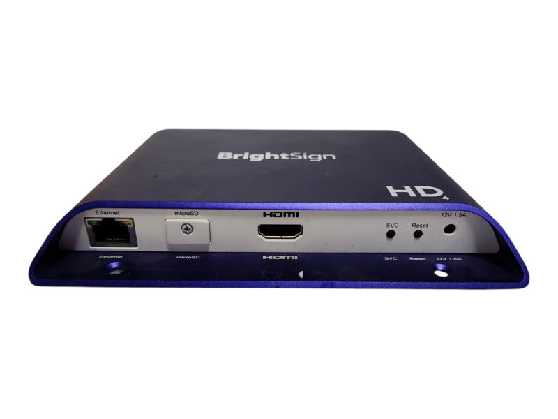 BrightSign HD4 (HD224) Standard Digital Signage 4K Media Player
