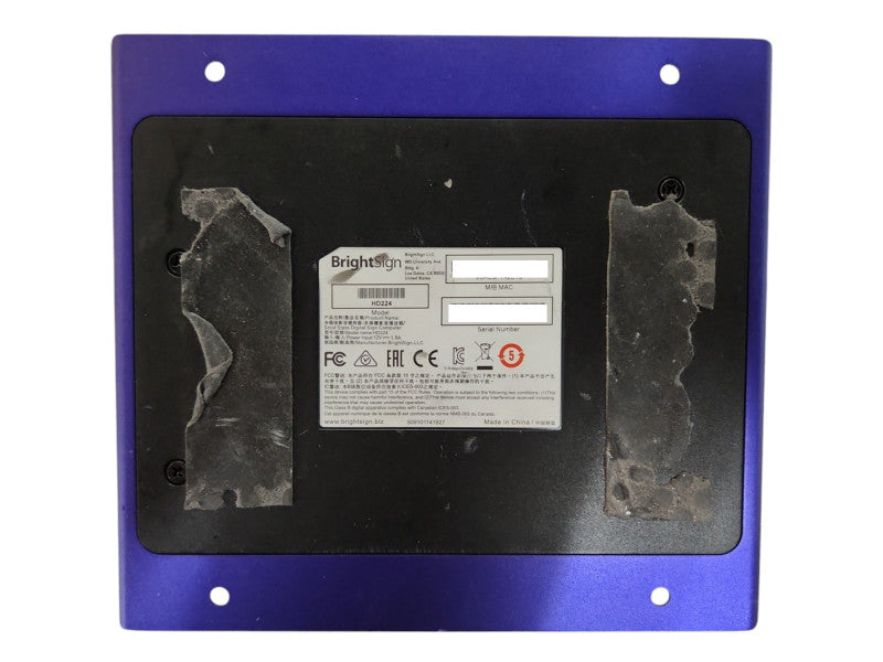 BrightSign HD4 (HD224) Standard Digital Signage 4K Media Player
