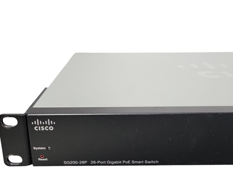 Cisco SG200-26P 26-Port Gigabit PoE Smart Switch SLM2024PT _