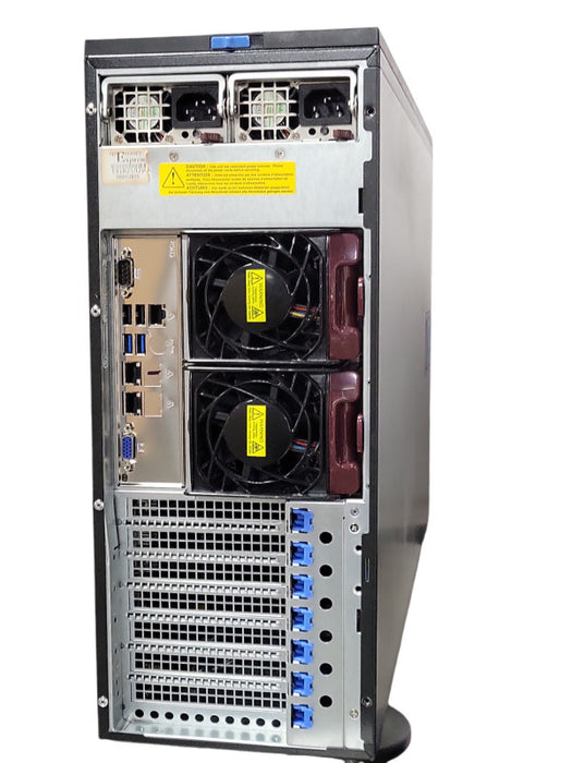 SuperMicro X10DRH-C/i, 2x Xeon E5-2630v3 2.4GHz 128GB RAM LSI 3108 MR, 1x PSU _