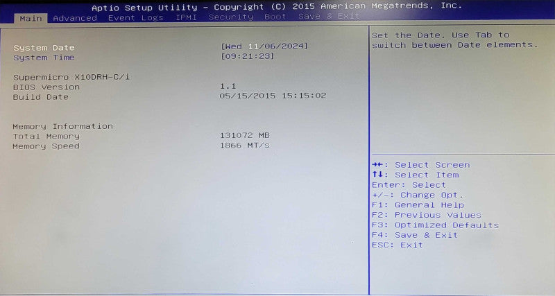 SuperMicro X10DRH-C/i, 2x Xeon E5-2630v3 2.4GHz 128GB RAM LSI 3108 MR, 1x PSU _