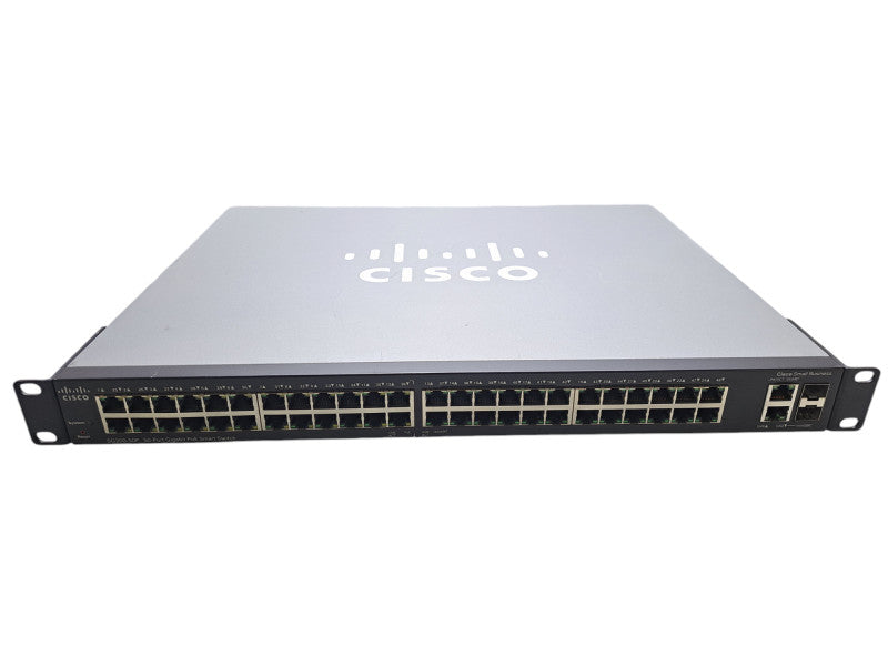 Cisco SG200-50P | 50-Port Gigabit PoE Smart Network Switch | 2x SFP